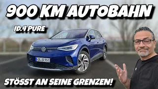 BASIS AKKU! VW ID.4 Pure erste Langstrecke im Winter. #ev #vw