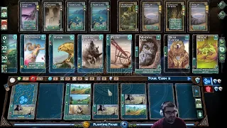 DGA Plays Digital Board Games: Mystic Vale - Full 1 vs 1 - AI Game