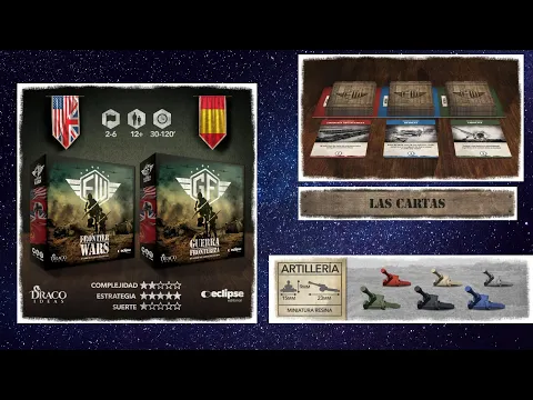 Frontier Wars - Juego de Mesa - Análisis en Español