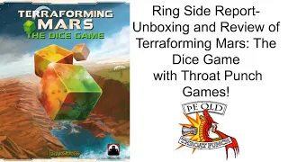 Ring Side Report-Board Game Review of Terraforming Mars: The Dice Game