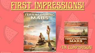 Terraforming Mars: Ares Expedition - First Impressions! (With Comparison to Terraforming Mars)