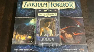 Sci-Fi Fantasy Saturday - Arkham Horror Investigator Nathaniel Cho (FFG)