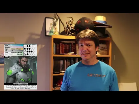Lifeship Tutorial - Understanding the Character Card #boardgames #sketch