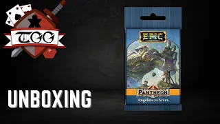 Epic Card Game: Pantheon – Angeline vs Scara Unboxing