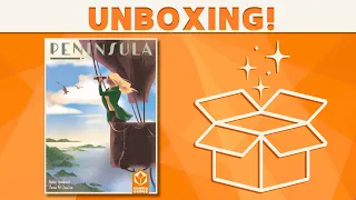 Peninsula - Board Game Unboxing!