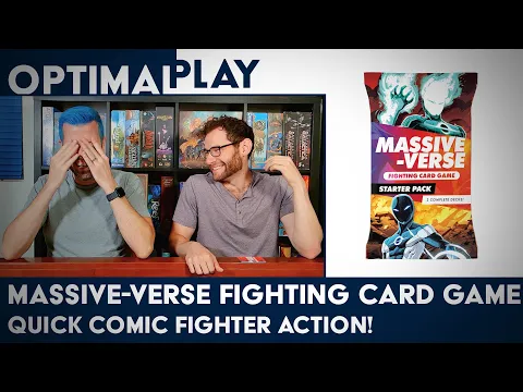 The Massive-Verse Fighting Card Game Playthrough - A Clash of Comic Titans!