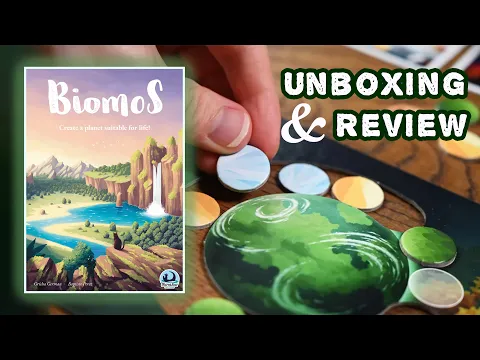 BiomoS Unboxing and Review. Pattern Puzzle Board Game