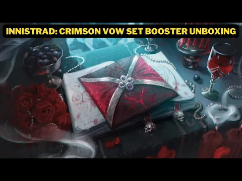 Magic The Gathering: Innistrad: Crimson Vow Set Booster Unboxing