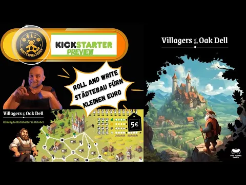 Villagers of the Oak Dell - Brettspiel Teddy - Kickstarter Preview