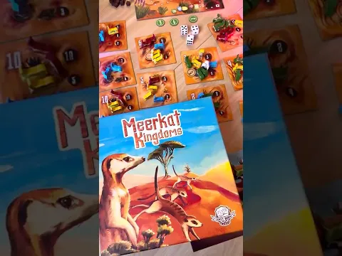 Meerkat Kingdoms Preview: Only One Matriarch Can Rule the Kalahari (Board Games Direct)