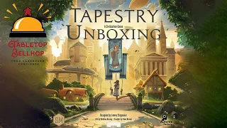 Unboxing TAPESTRY A Civilization Building Game from Stonemaier Games with Amazing Production Quality