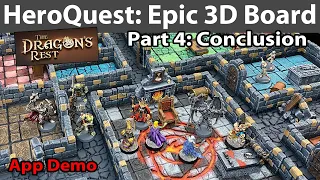 HeroQuest Epic 3D-Printed Board Part 4