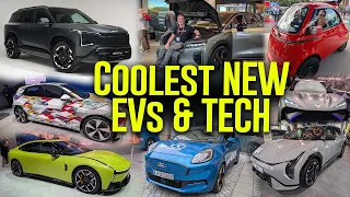 The BEST EVs from Europe & China at the Munich Auto Show! (and other tech!)