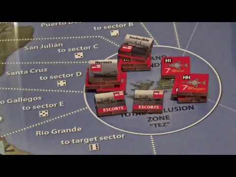 Bare Bones Wargaming Mrs. Thatcher's War Opening Turn