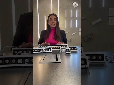 Spot de Embutir LED 2W Luz Amarela Preto Dot Light Luminatti Bivolt