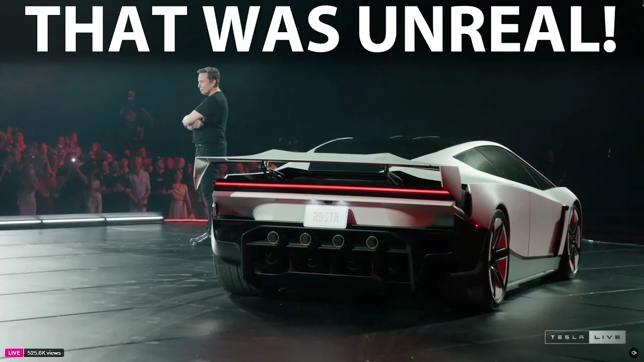 What happens with the two Tesla Roadsters I won