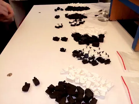 Production of Tank Chess board game (trial edition)