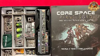 Core Space - First Born - odpakowanie gry planszowej ;)