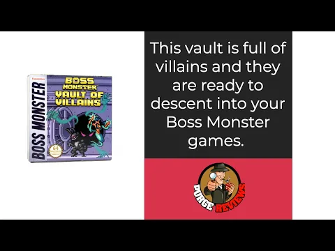 Boss Monster Vault of Villains by Purge Reviews