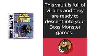 Boss Monster Vault of Villains by Purge Reviews