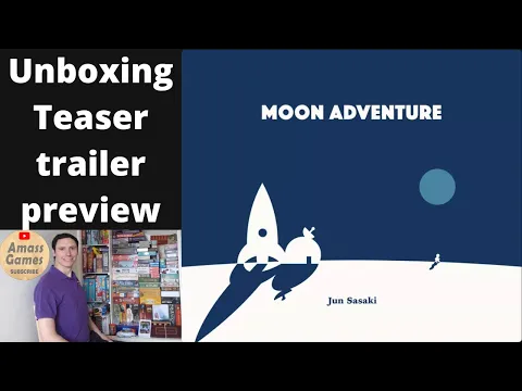 Moon Adventure #coop #boardgame #gametok #unboxing #amassgames #trailer #teaser #games #tabletop