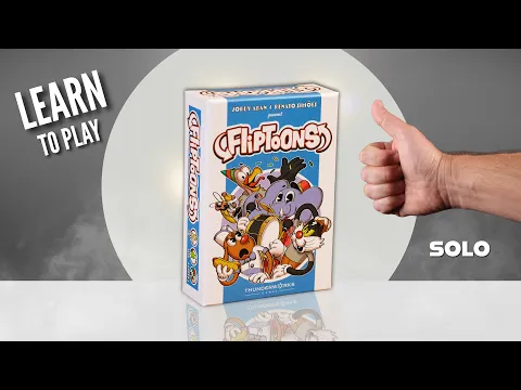 FlipToons Solo Playthrough & Tutorial | Learn to Play