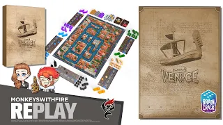 VENICE DA VINCI'S WORKSHOP || BRAIN CRACK GAMES || BOARD GAME LIVE PLAY
