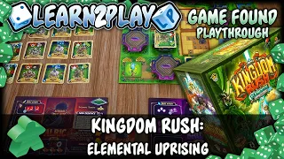 Learn To Play Presents: Gamefound Play Through Of Kingdom Rush Elemental Uprising