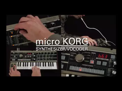 Product video thumbnail for Korg MicroKorg 37-Key Modeling Synth &amp; Vocoder