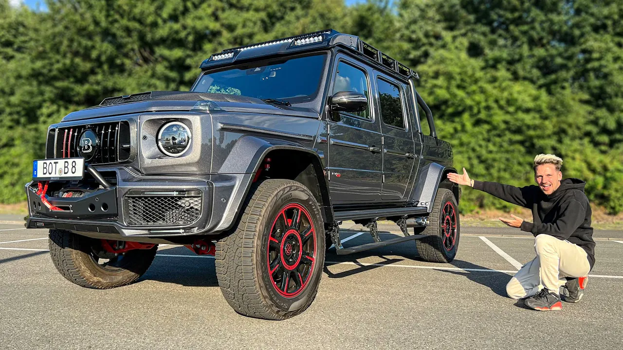 Extreme Brabus 900HP Pick Up Truck
