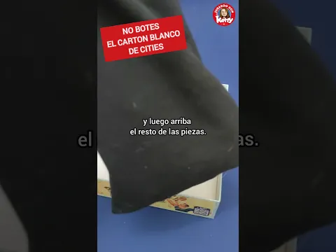 OJO: No botes el cartón blanco de Cities de Devir