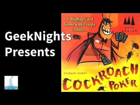 Cockroach Poker - GeekNights Presents
