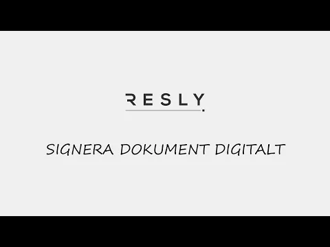 Resly - video
