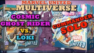 Solo - Marvel United Multiverse - Cosmic Ghost Rider vs Loki