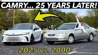 2000 Toyota Camry vs. 2025 Camry: Here’s What’s Better, Worse & Will Never Change! (25 Years Later)