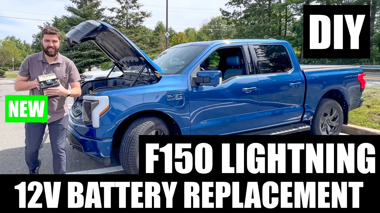 Time For A 12V (LV) Battery Replacement On My F150 Lightning - DIY Installation and BMS Reset