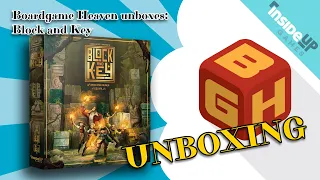 Boardgame Heaven Unboxing 172: Block and Key (Inside Up Games)