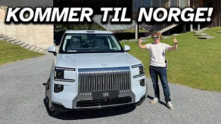 Zeekr 9X kommer offisielt til Norge! Jeg har kjørt den!
