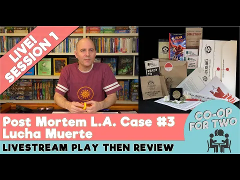 Post Mortem L.A. Case #3 - Lucha Muerte - Playthrough then review