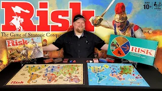 Risk Board Game Evolution – 1968 vs. 2015 | Retro Review & Comparison
