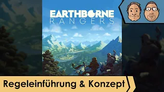 Earthborne Rangers – Brettspiel – Regeleinführung – Konzept mit Alex & Peat + Ben von Frosted Games