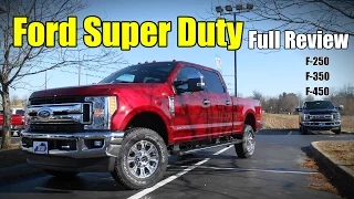 2017 Ford Super Duty: Full Review | F-250 / F-350 / F-450 | Platinum, King Ranch, Lariat, XLT & XL