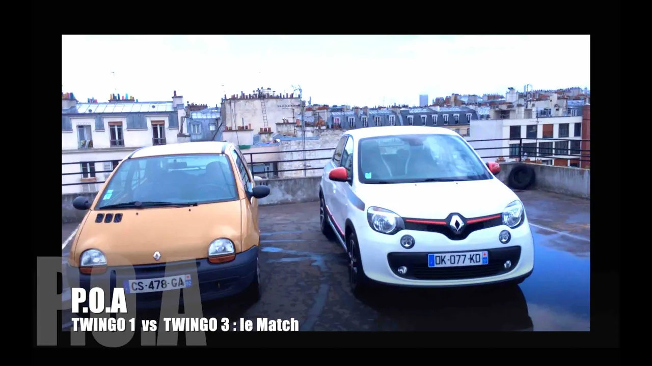 Nouvelle Renault Twingo 3 2014 : le match avec la Twingo 1 (2/2)