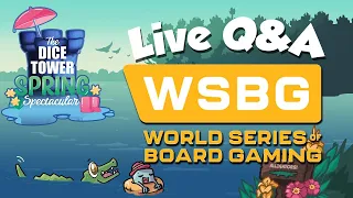 Spring Spectacular - Live Q & A with the World Series of Board Games