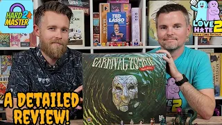 Carnival Zombie: 2nd Edition with Mediolanum - Detailed Review! Albe Pavo |Hard 2 Master #boardgames