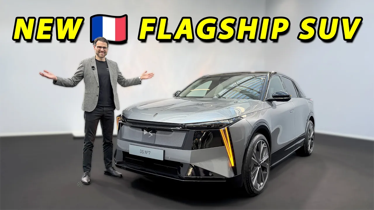 all-new DS7 REVEAL - the 2026 DS N°7 will either be EV or petrol!