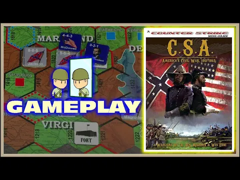 C.S.A. America's Civil War - Turn 2 Part 1