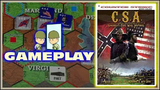 C.S.A. America's Civil War - Turn 2 Part 1