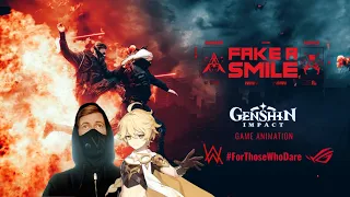 FAKE A SMILE | GENSHIN IMPACT | ROG game animation