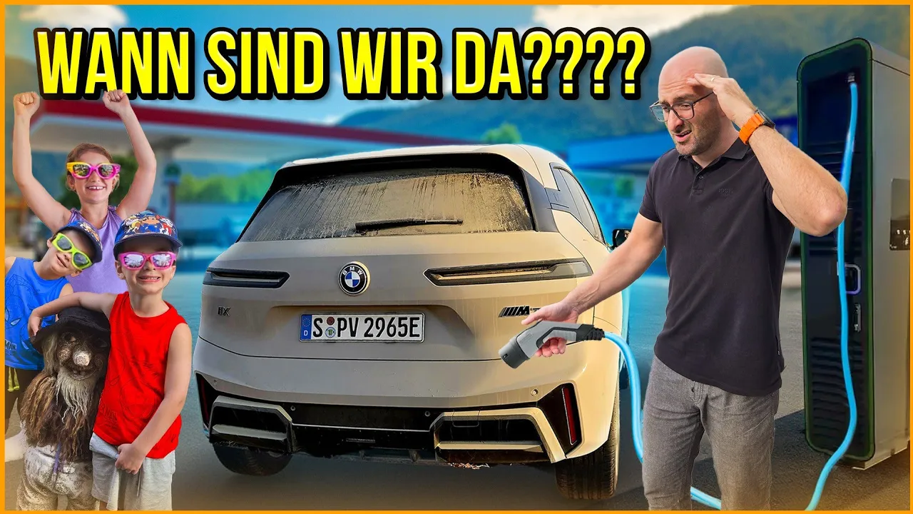 SO läuft Familienurlaub mit dem E-AUTO wirklich ab